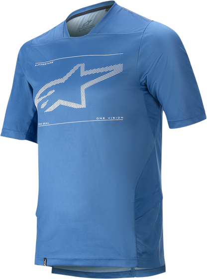 ALPINESTARS Drop 6.0 Jersey - Short-Sleeve - Blue - Large 1766320-7310-LG