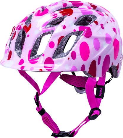 KALI Child Chakra Lighted Helmet - Confetti - Gloss Pink - XS 0221022124