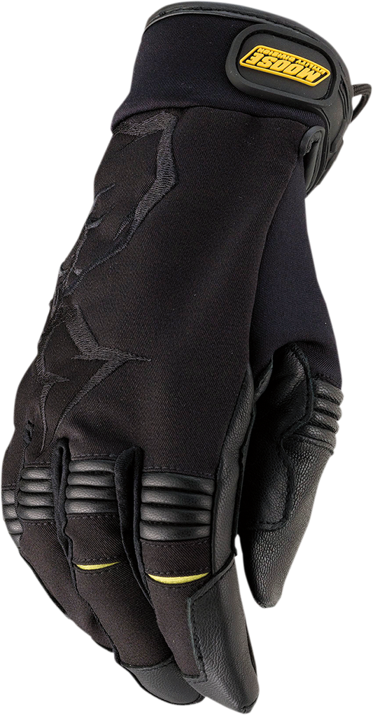 MOOSE RACING MUD Riding Gloves - Black - Medium 3330-6565