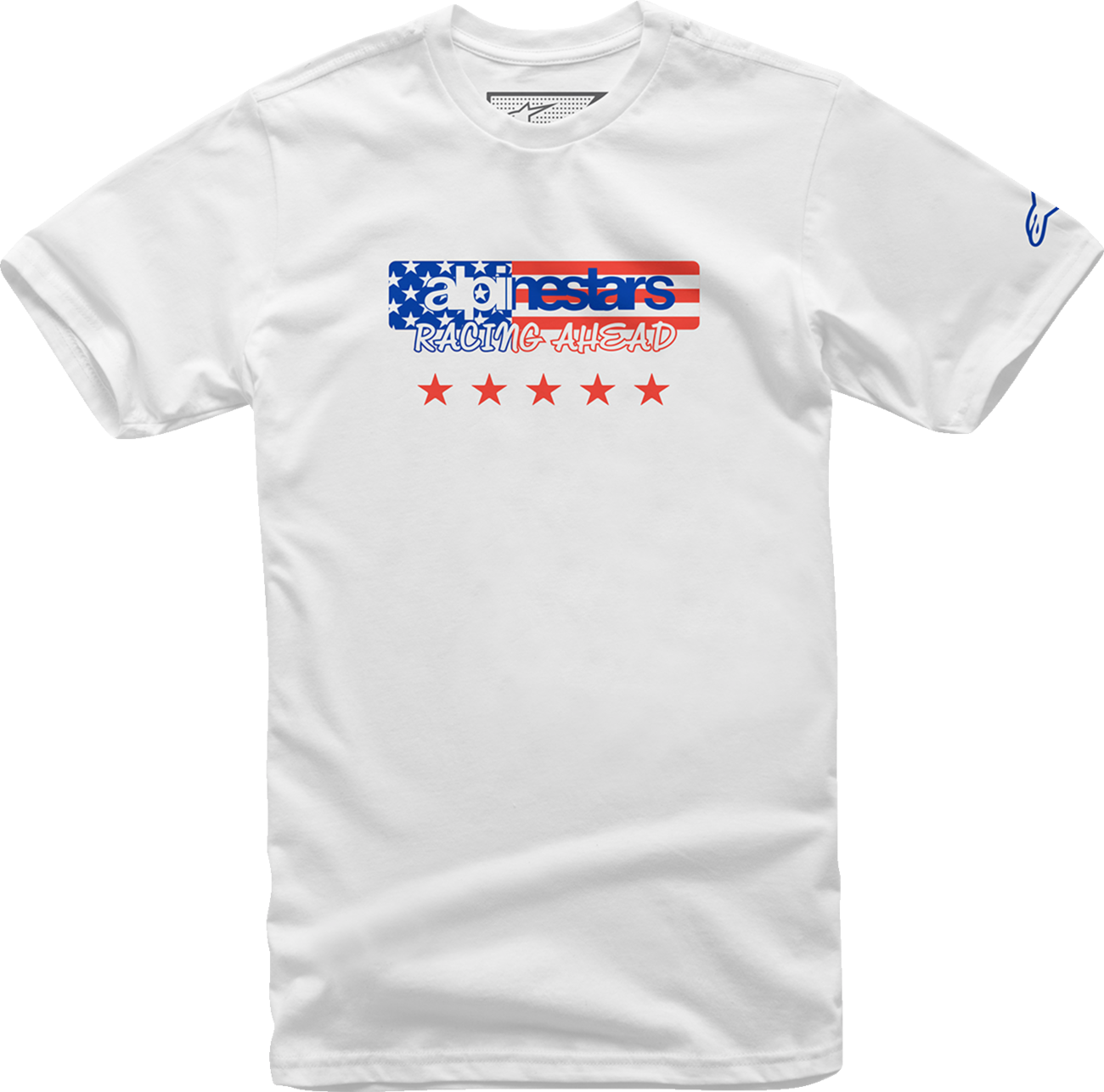 ALPINESTARS USA Again T-Shirt - White - 2XL 12137261020XXL