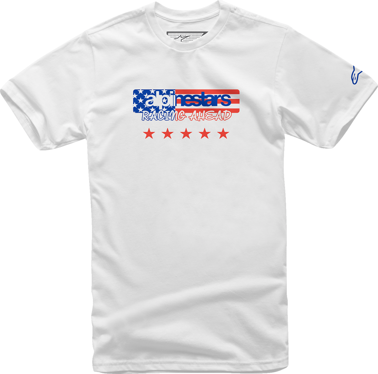 ALPINESTARS USA Again T-Shirt - White - Large 12137261020L