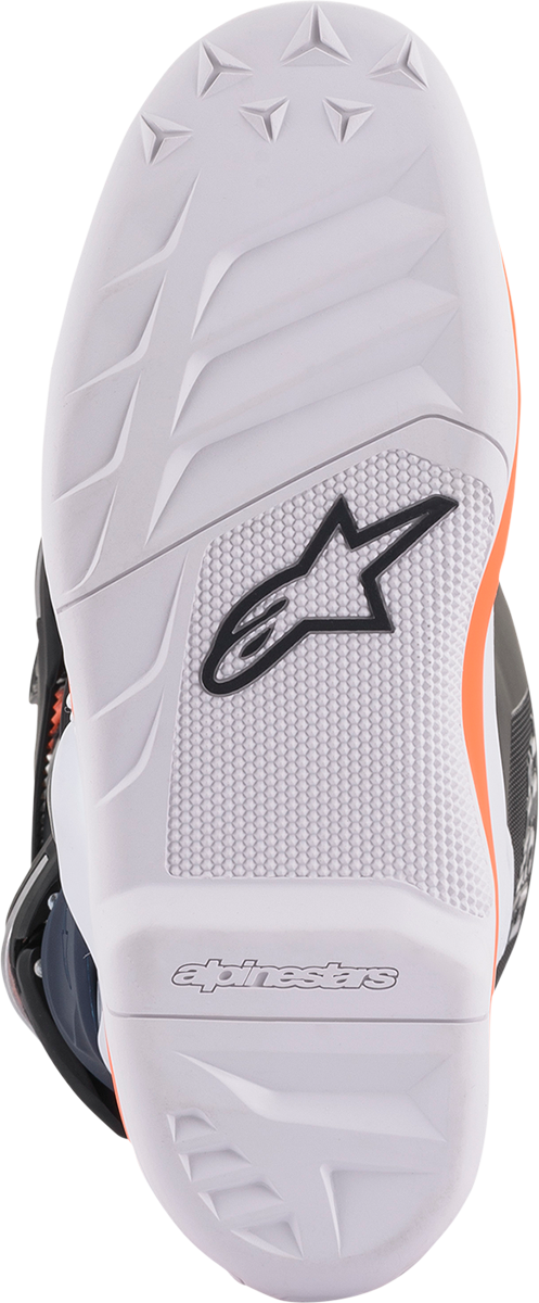 ALPINESTARS Youth Tech 7S Boots - Black/Orange/White - US 6 2015017-1241-6