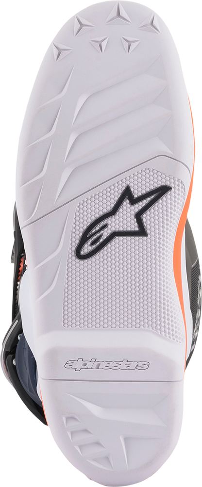 ALPINESTARS Youth Tech 7S Boots - Black/Orange/White - US 6 2015017-1241-6