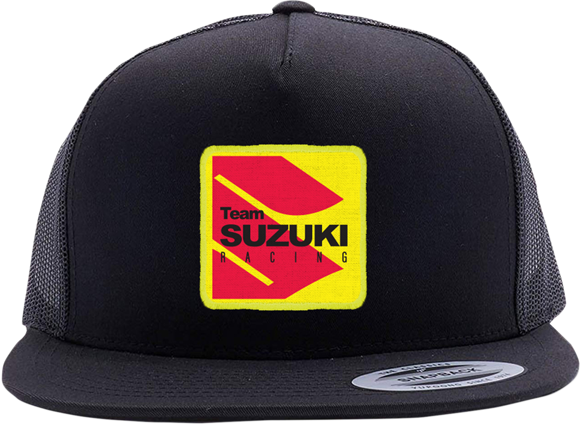 FACTORY EFFEX Suzuki Racing Hat - Black/Gray 22-86402