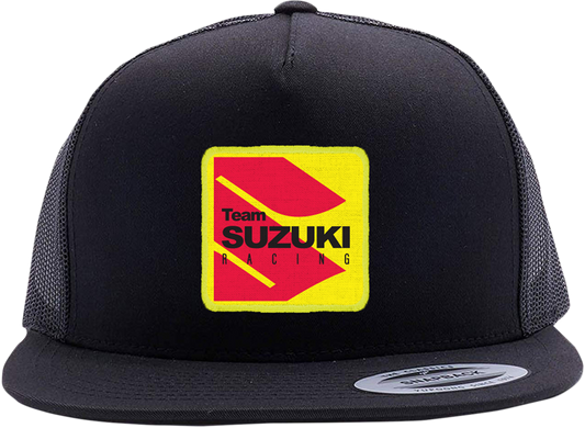 FACTORY EFFEX Suzuki Racing Gorra - Negro/Gris 22-86402 