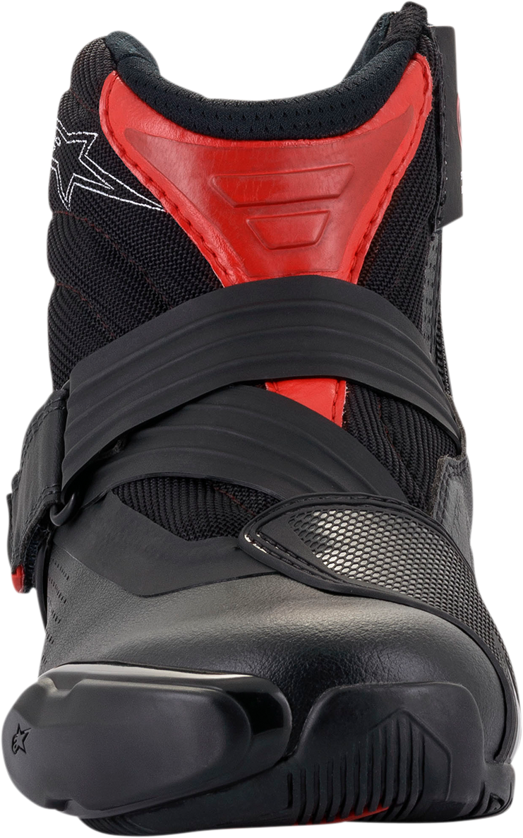Botas ALPINESTARS SMX1-R V2 - Negro/Rojo - US 13.5 / EU 49 2224021-13-49