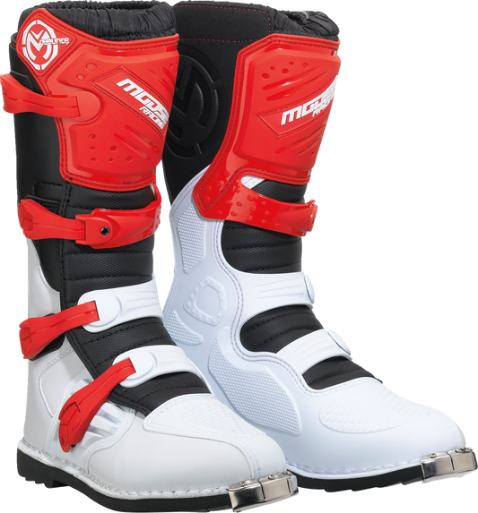 MOOSE RACING Qualifier Boots - Red - Size 10 3410-2593