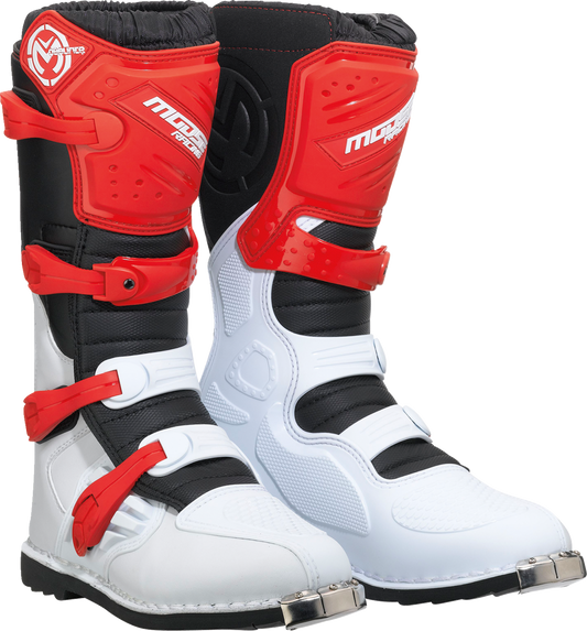 MOOSE RACING Qualifier Boots - Red - Size 13 3410-2596