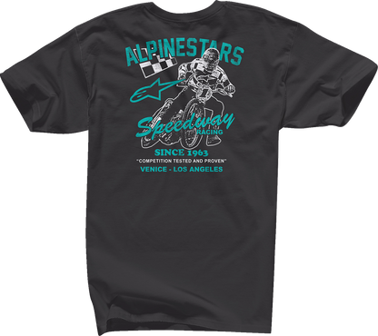 ALPINESTARS Speedway T-Shirt - Black - 2XL 12137260010XXL