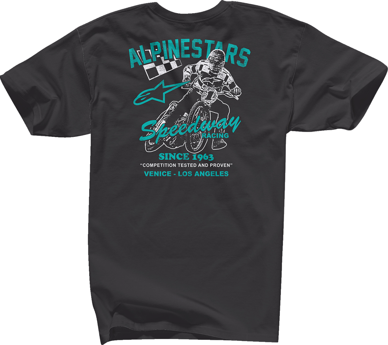 Camiseta ALPINESTARS Speedway - Negro - Grande 12137260010L