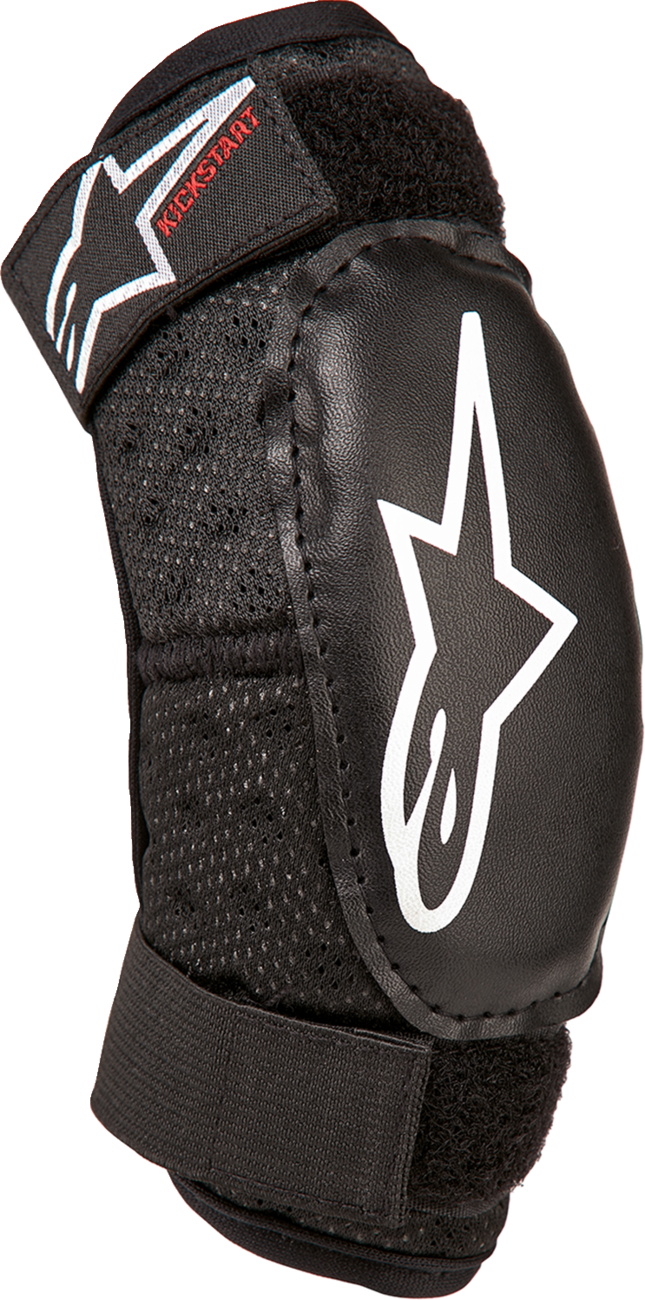 ALPINESTARS Youth Bionic Action Kickstart Guards - Codo - Negro/Rojo - 7/9 6540824-13-7/9 