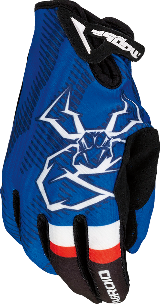 MOOSE RACING Agroid™ Pro Gloves - Blue - Small 3330-7566