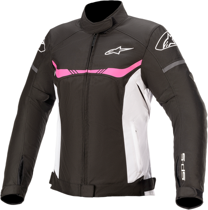 ALPINESTARS Stella T-SPS Jacket - Black/White - Small 3210120-1239-S