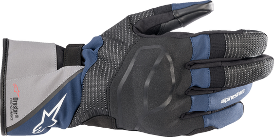 ALPINESTARS Andes V3 Drystar® Gloves - Black/Dark Blue - Medium 3527521-1267-M