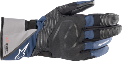 ALPINESTARS Andes V3 Drystar® Gloves - Black/Dark Blue - Small 3527521-1267-S