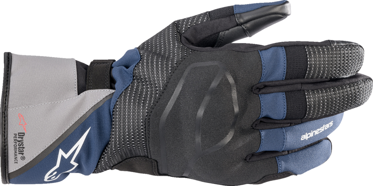 ALPINESTARS Andes V3 Drystar® Gloves - Black/Dark Blue - Large 3527521-1267-L