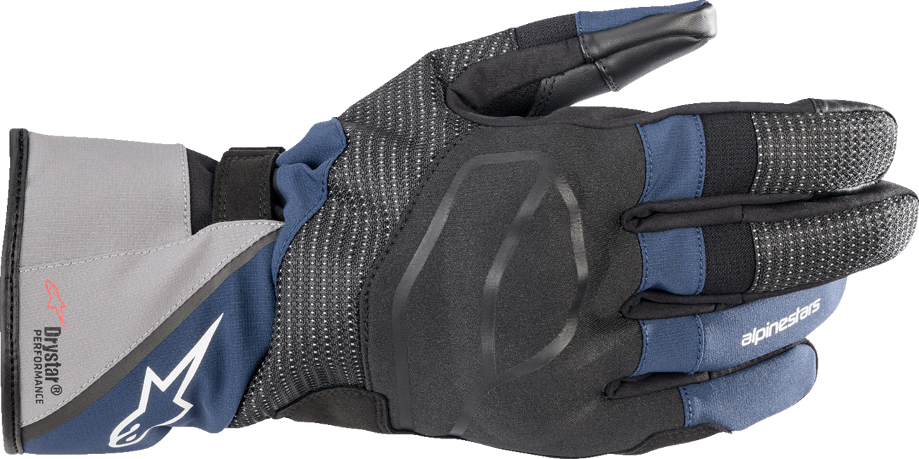 ALPINESTARS Andes V3 Drystar® Gloves - Black/Dark Blue - Large 3527521-1267-L