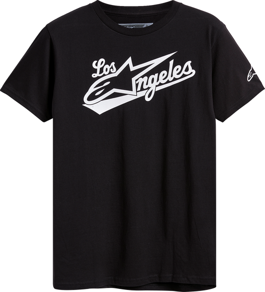 Open Box new  ALPINESTARS Los Angeles T-Shirt - Black - Medium 12337222010M