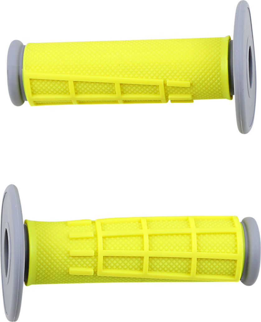 MOOSE RACING Grips - Compound - Half-Waffle - Yellow 1MG2315-YEM