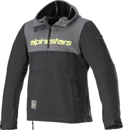 ALPINESTARS Sherpa Jacket - Black/Gray/Yellow - Small 4208123-9151-S