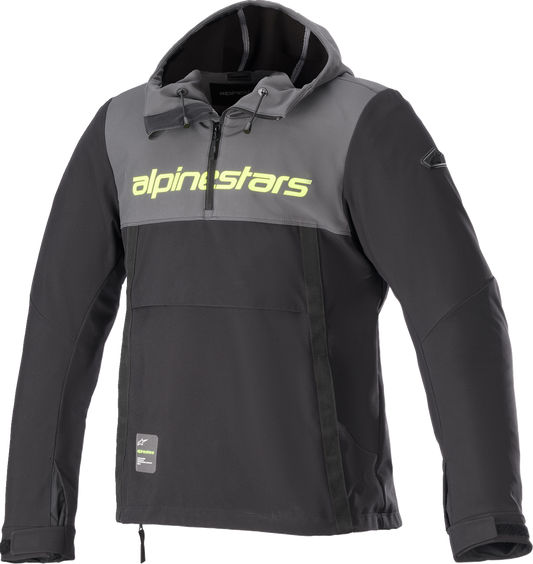 ALPINESTARS Sherpa Jacket - Black/Gray/Yellow - Small 4208123-9151-S