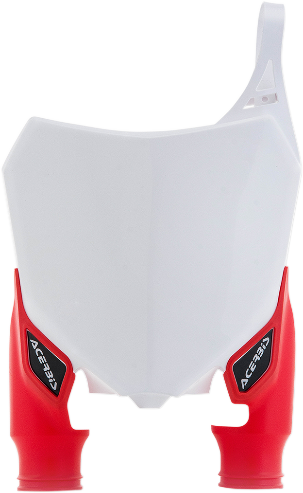 ACERBIS Raptor Number Plate - White/Red 2527411030