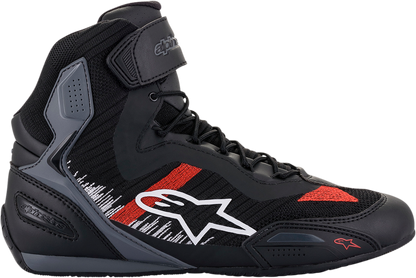 ALPINESTARS Faster-3 Rideknit® Shoes - Black/Gray/Red - US 12.5 25103191165125