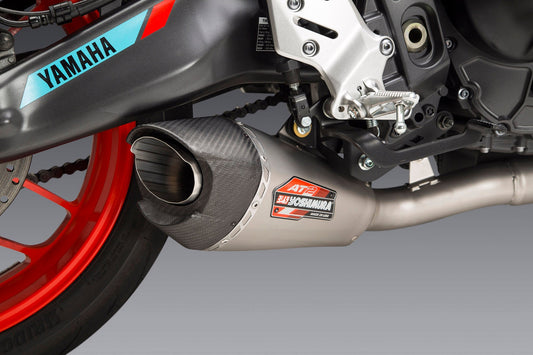Yoshimura Mt-09 21-22 / Xsr 900 2022 Race At2 Stainless Full Exhaust, W/ Stainless Muffler 13992ap521