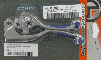 MOOSE RACING Lever Set - Competition - Blue 1SGG93