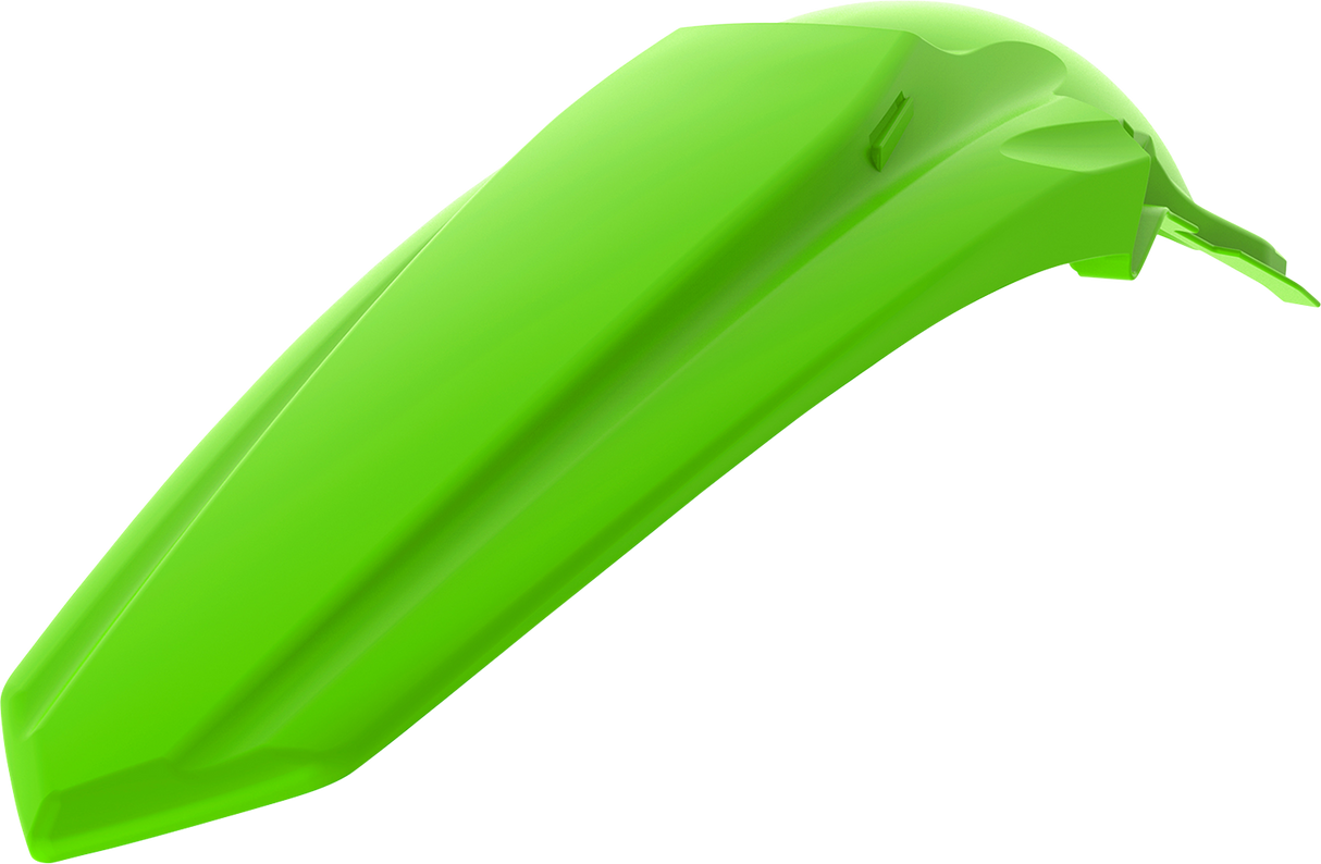 POLISPORT Fender - Rear - Restyle - Fluorescent Green - KX 125/250/450 8585400004