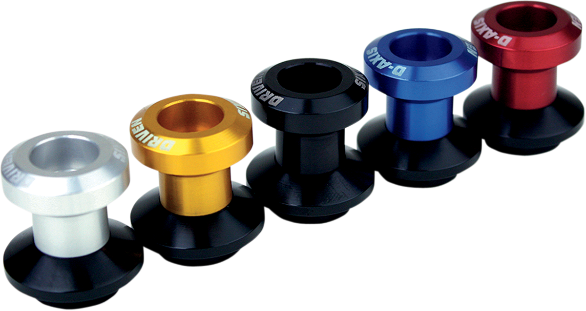 DRIVEN RACING D-Axis Spools - Black - 6 mm DXS-6 BK