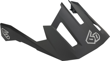 6D ATB-2T Visor - Ascent - Black - XS/S 77-0120