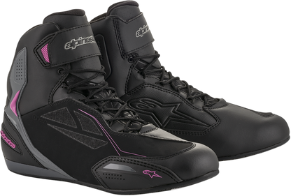 ALPINESTARS Faster-3 Drystar® Shoes - Black/Gray/Pink - US 10 25409191139-10