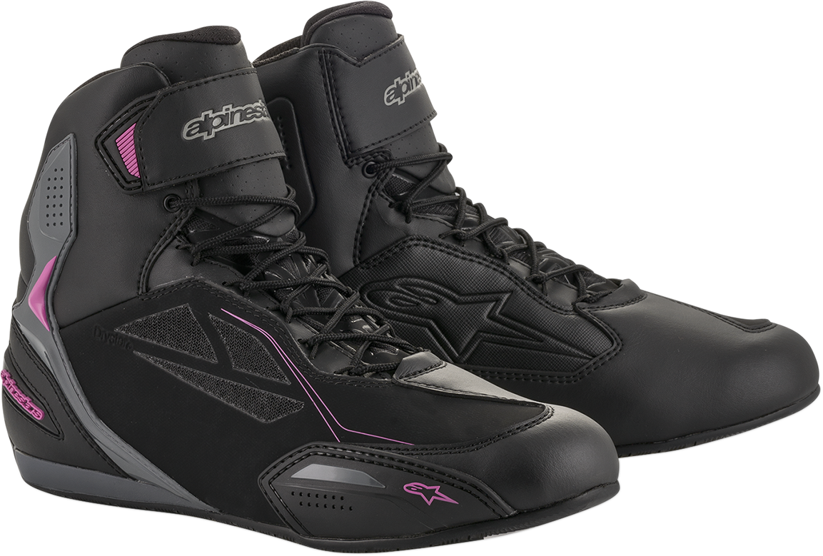 ALPINESTARS Faster-3 Drystar® Shoes - Black/Gray/Pink - US 5 25409191139-5