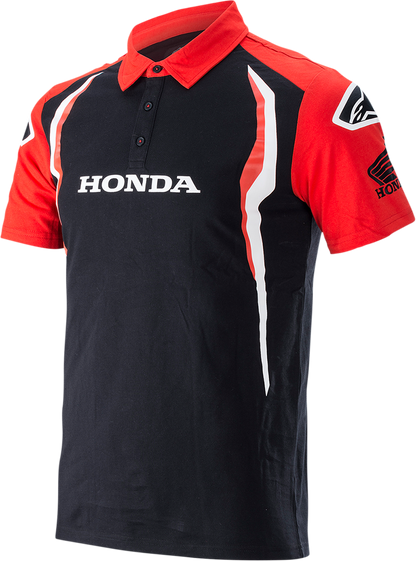 ALPINESTARS Honda Polo Shirt - Red/Black - Medium 1H20-41220-M