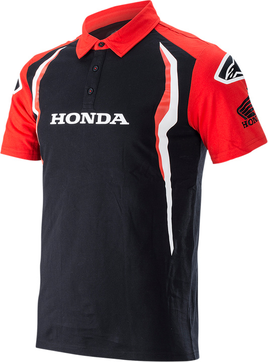 ALPINESTARS Honda Polo Shirt - Red/Black - Medium 1H20-41220-M