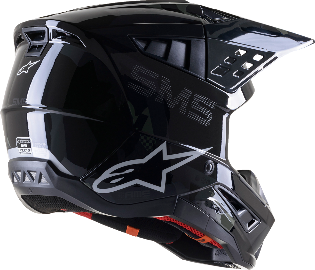 ALPINESTARS SM5 Helmet - Rover - Black/Anthracite/Camo - Small 8303921-1185-SM