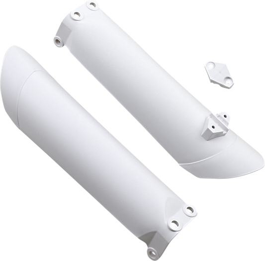 ACERBIS Lower Fork Covers for Inverted Forks - White 2319630002