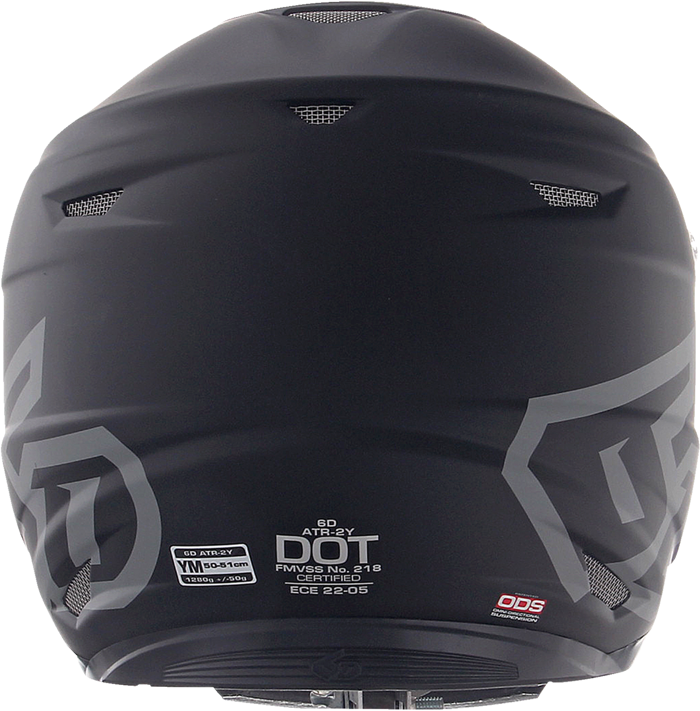 6D ATR-2Y Helmet - Matte Black - XL 11-5603