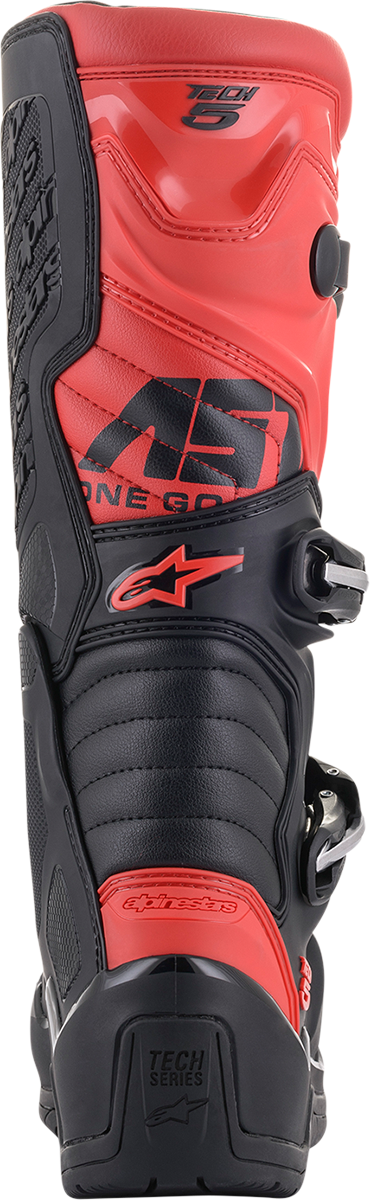 ALPINESTARS Tech 5 Boots - Black/Red- US 11 2015015-13-11