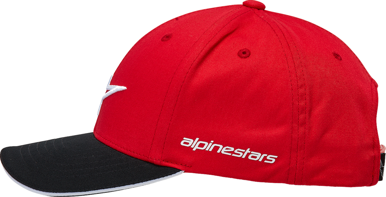 ALPINESTARS Rostrum Hat - Red/Black - One Size 1232810003010OS