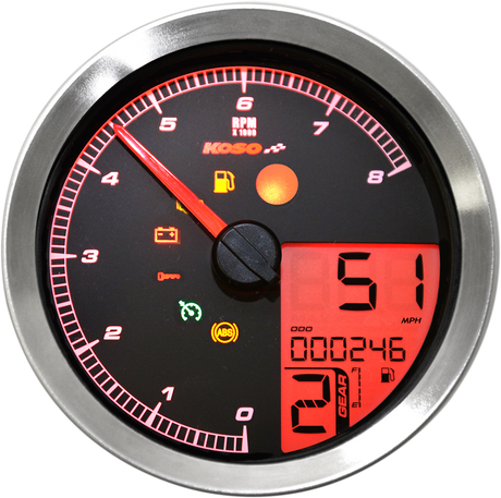 KOSO NORTH AMERICA TSCH MULTI METR HD-04 SIL BA051201