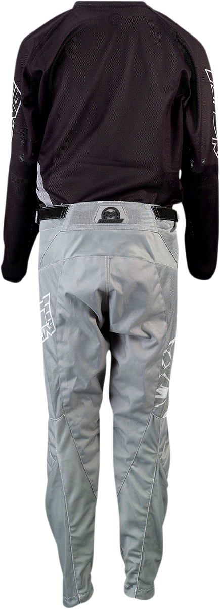 MOOSE RACING Pantalones Agroid para jóvenes - Negro/Gris - 26 2903-1993 