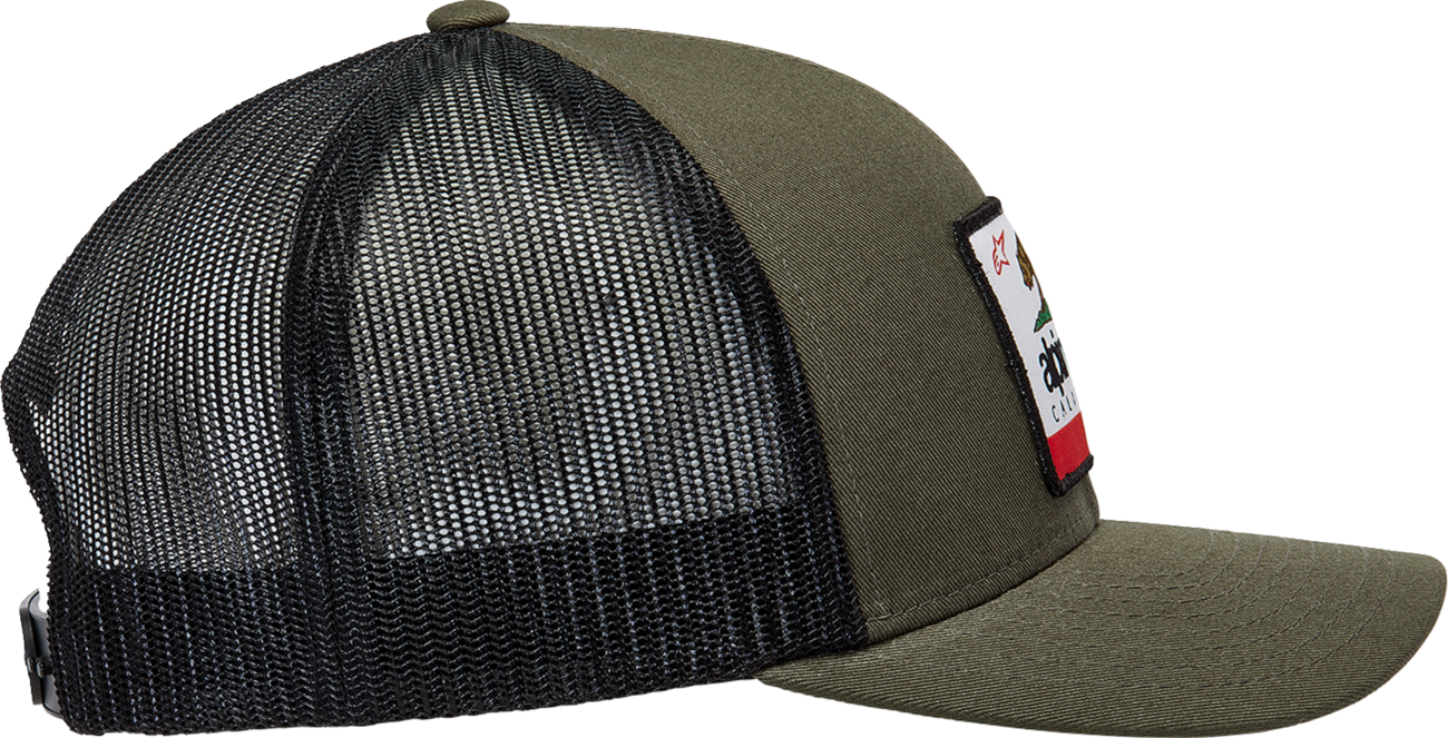 Gorra ALPINESTARS Cali 2.0 - Militar/Negro - Talla única 1212810506910OS 