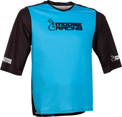 Camiseta MTB MOOSE RACING - Manga 3/4 - Azul - Grande 5020-0252 