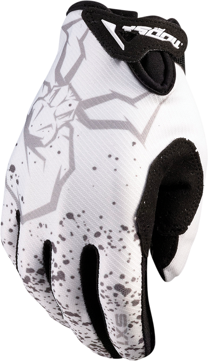 Guantes MOOSE RACING Youth SX1™ - Blanco - Mediano 3332-1695 