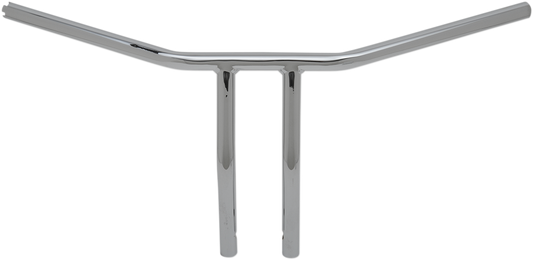 DRAG SPECIALTIES Handlebar - T-Bar - Drilled/Dimpled - 10" - Chrome 0601-4230