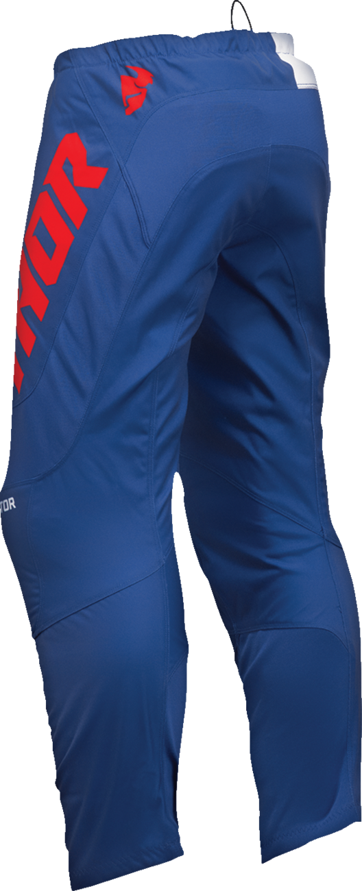 THOR Sector Checker Pants - Navy/Red - 30 2901-11017