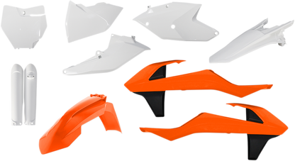 Kit de carrocería de repuesto completo ACERBIS - OEM naranja/blanco/negro 2421065135