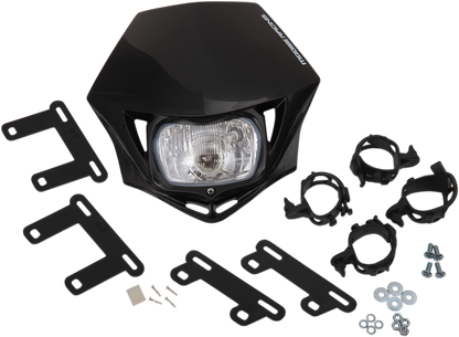 MOOSE RACING MMX Headlight - Black 8663500026